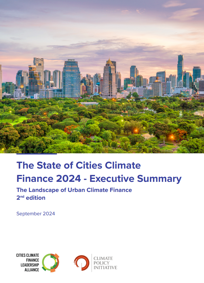 2024 State of Cities Climate Finance